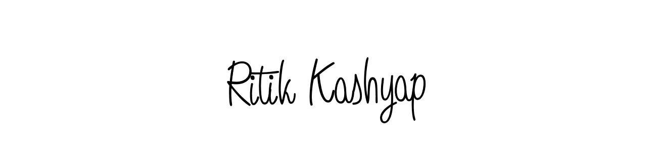 Best and Professional Signature Style for Ritik Kashyap. Angelique-Rose-font-FFP Best Signature Style Collection. Ritik Kashyap signature style 5 images and pictures png