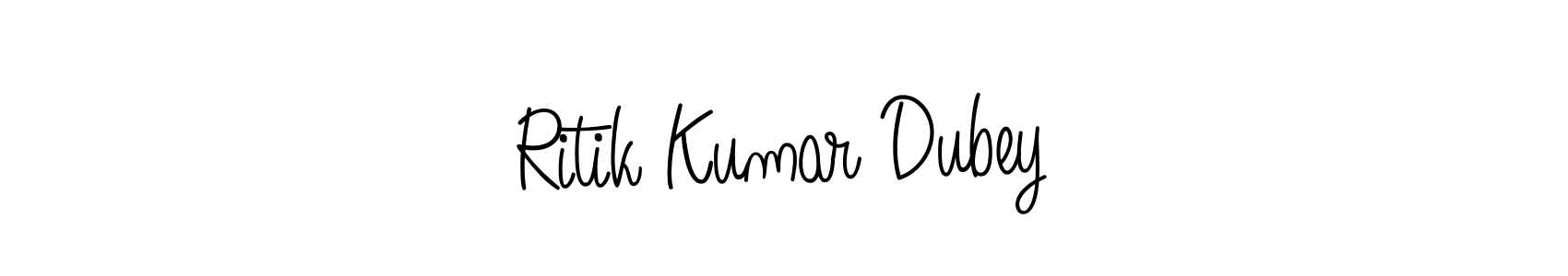 Similarly Angelique-Rose-font-FFP is the best handwritten signature design. Signature creator online .You can use it as an online autograph creator for name Ritik Kumar Dubey. Ritik Kumar Dubey signature style 5 images and pictures png