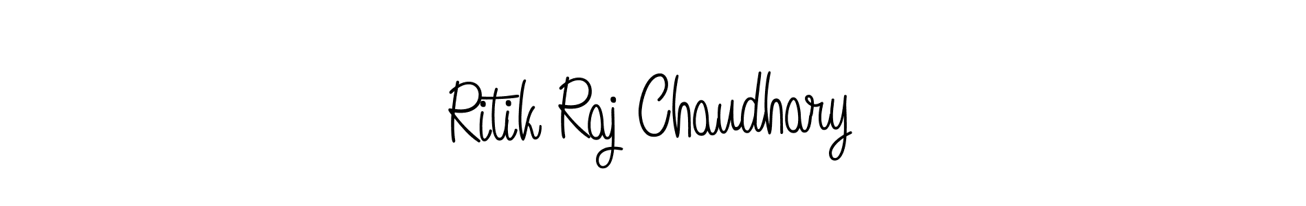 Similarly Angelique-Rose-font-FFP is the best handwritten signature design. Signature creator online .You can use it as an online autograph creator for name Ritik Raj Chaudhary. Ritik Raj Chaudhary signature style 5 images and pictures png