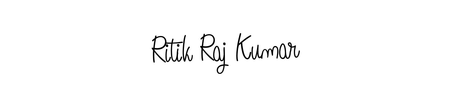 It looks lik you need a new signature style for name Ritik Raj Kumar. Design unique handwritten (Angelique-Rose-font-FFP) signature with our free signature maker in just a few clicks. Ritik Raj Kumar signature style 5 images and pictures png