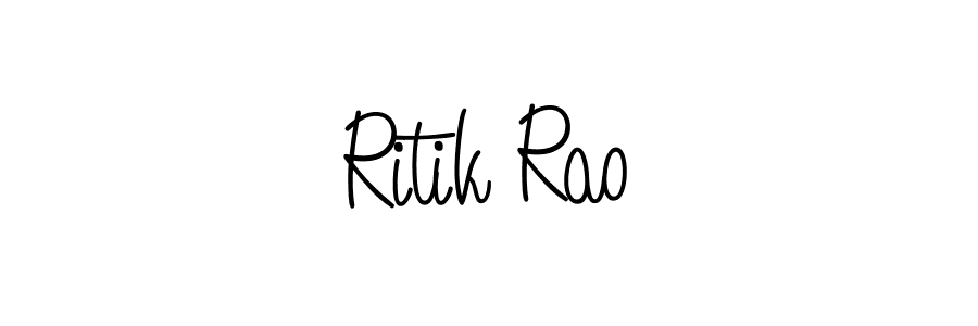 How to Draw Ritik Rao signature style? Angelique-Rose-font-FFP is a latest design signature styles for name Ritik Rao. Ritik Rao signature style 5 images and pictures png