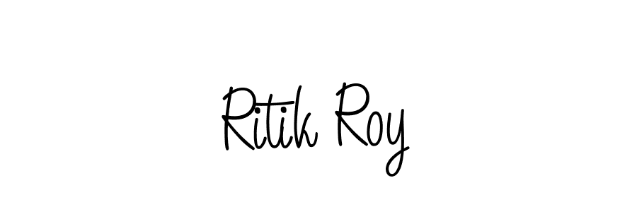 How to make Ritik Roy signature? Angelique-Rose-font-FFP is a professional autograph style. Create handwritten signature for Ritik Roy name. Ritik Roy signature style 5 images and pictures png