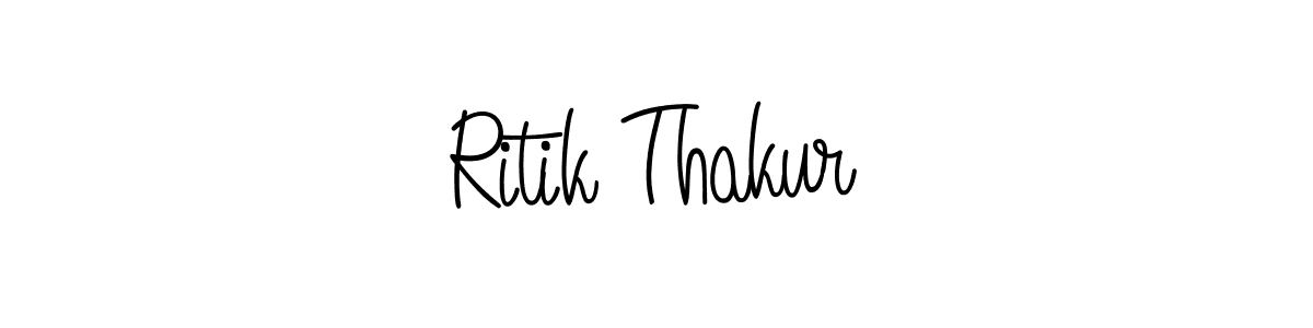 Once you've used our free online signature maker to create your best signature Angelique-Rose-font-FFP style, it's time to enjoy all of the benefits that Ritik Thakur name signing documents. Ritik Thakur signature style 5 images and pictures png