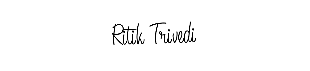 You can use this online signature creator to create a handwritten signature for the name Ritik Trivedi. This is the best online autograph maker. Ritik Trivedi signature style 5 images and pictures png