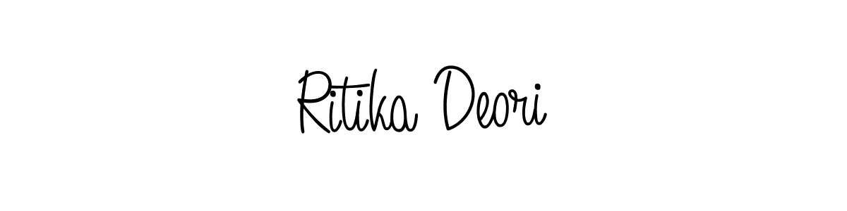 Make a beautiful signature design for name Ritika Deori. Use this online signature maker to create a handwritten signature for free. Ritika Deori signature style 5 images and pictures png