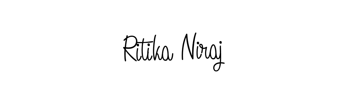 Similarly Angelique-Rose-font-FFP is the best handwritten signature design. Signature creator online .You can use it as an online autograph creator for name Ritika Niraj. Ritika Niraj signature style 5 images and pictures png