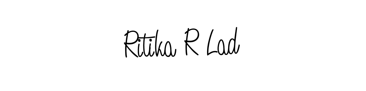 Make a beautiful signature design for name Ritika R Lad. Use this online signature maker to create a handwritten signature for free. Ritika R Lad signature style 5 images and pictures png
