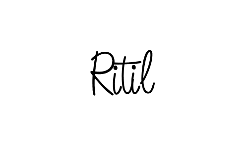 Make a short Ritil signature style. Manage your documents anywhere anytime using Angelique-Rose-font-FFP. Create and add eSignatures, submit forms, share and send files easily. Ritil signature style 5 images and pictures png