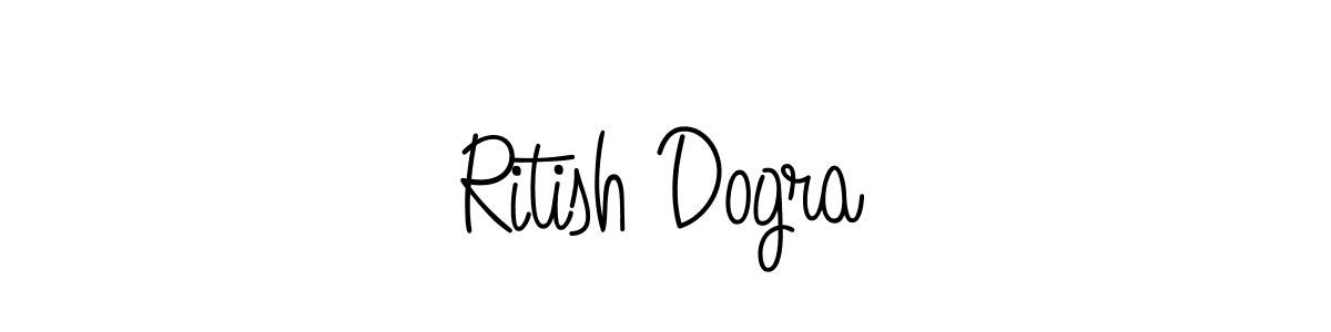 Best and Professional Signature Style for Ritish Dogra. Angelique-Rose-font-FFP Best Signature Style Collection. Ritish Dogra signature style 5 images and pictures png