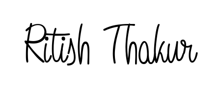 The Angelique-Rose-font-FFP signature style provides a bold statement for name Ritish Thakur. Designed for business owners, executives, and leaders. Ritish Thakur signature style 5 images and pictures png
