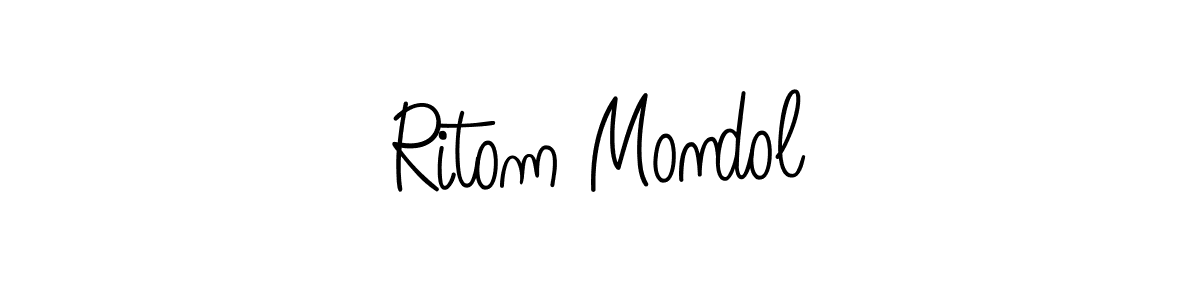 if you are searching for the best signature style for your name Ritom Mondol. so please give up your signature search. here we have designed multiple signature styles  using Angelique-Rose-font-FFP. Ritom Mondol signature style 5 images and pictures png
