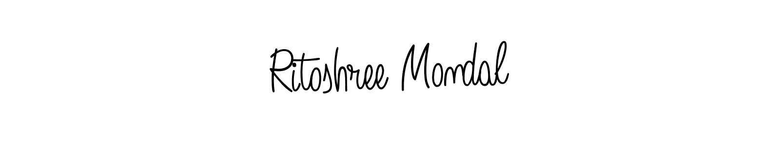 You can use this online signature creator to create a handwritten signature for the name Ritoshree Mondal. This is the best online autograph maker. Ritoshree Mondal signature style 5 images and pictures png