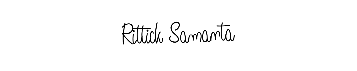 You can use this online signature creator to create a handwritten signature for the name Rittick Samanta. This is the best online autograph maker. Rittick Samanta signature style 5 images and pictures png
