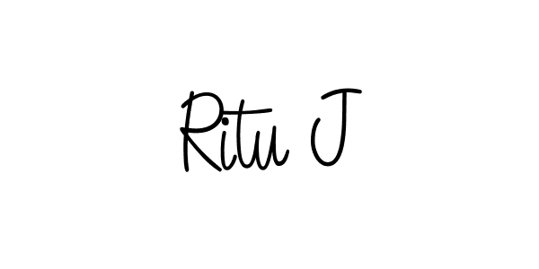 This is the best signature style for the Ritu J name. Also you like these signature font (Angelique-Rose-font-FFP). Mix name signature. Ritu J signature style 5 images and pictures png