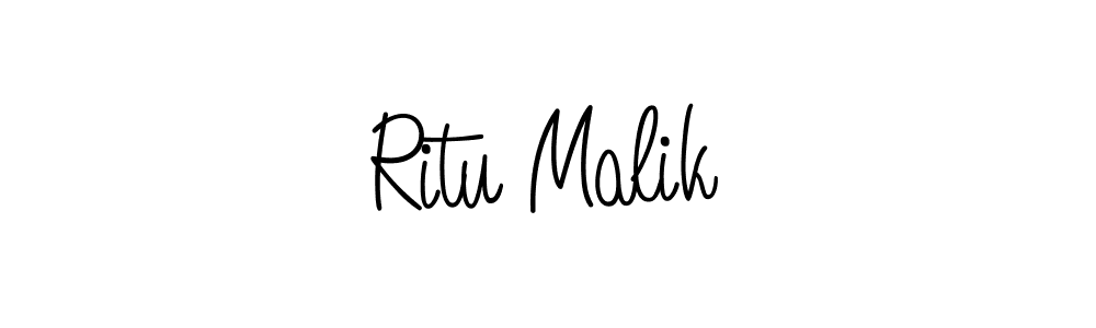 Also we have Ritu Malik name is the best signature style. Create professional handwritten signature collection using Angelique-Rose-font-FFP autograph style. Ritu Malik signature style 5 images and pictures png