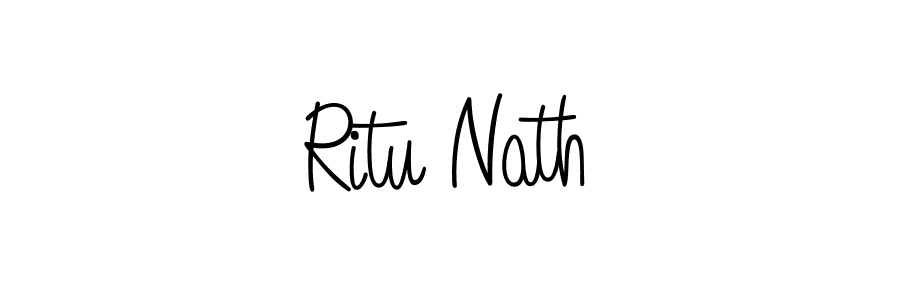 Best and Professional Signature Style for Ritu Nath. Angelique-Rose-font-FFP Best Signature Style Collection. Ritu Nath signature style 5 images and pictures png