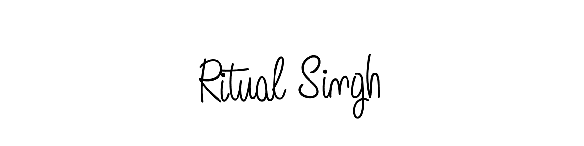 Best and Professional Signature Style for Ritual Singh. Angelique-Rose-font-FFP Best Signature Style Collection. Ritual Singh signature style 5 images and pictures png