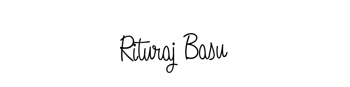 Create a beautiful signature design for name Rituraj Basu. With this signature (Angelique-Rose-font-FFP) fonts, you can make a handwritten signature for free. Rituraj Basu signature style 5 images and pictures png