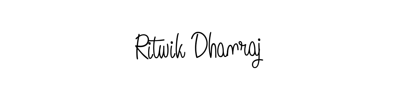 Also we have Ritwik Dhanraj name is the best signature style. Create professional handwritten signature collection using Angelique-Rose-font-FFP autograph style. Ritwik Dhanraj signature style 5 images and pictures png