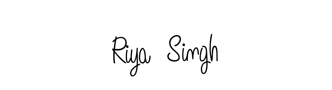 Also You can easily find your signature by using the search form. We will create Riya  Singh name handwritten signature images for you free of cost using Angelique-Rose-font-FFP sign style. Riya  Singh signature style 5 images and pictures png