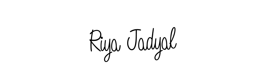 Make a short Riya Jadyal signature style. Manage your documents anywhere anytime using Angelique-Rose-font-FFP. Create and add eSignatures, submit forms, share and send files easily. Riya Jadyal signature style 5 images and pictures png