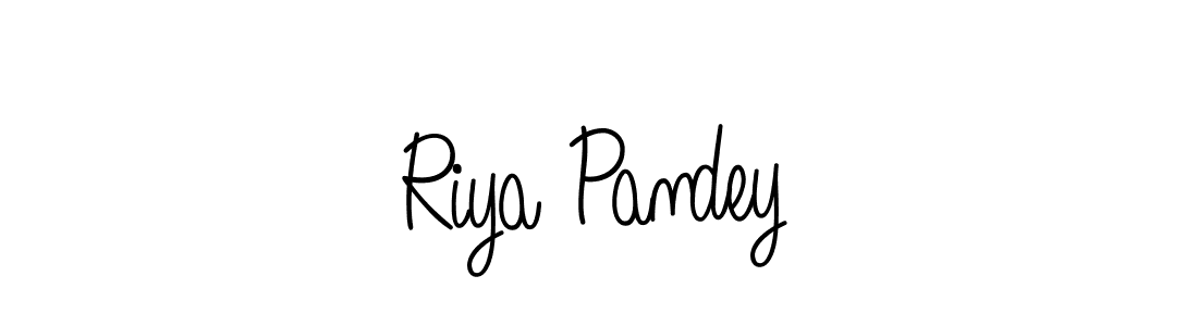 Make a beautiful signature design for name Riya Pandey. Use this online signature maker to create a handwritten signature for free. Riya Pandey signature style 5 images and pictures png