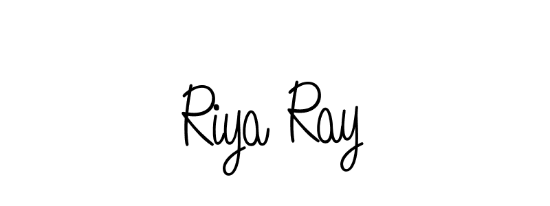 Angelique-Rose-font-FFP is a professional signature style that is perfect for those who want to add a touch of class to their signature. It is also a great choice for those who want to make their signature more unique. Get Riya Ray name to fancy signature for free. Riya Ray signature style 5 images and pictures png
