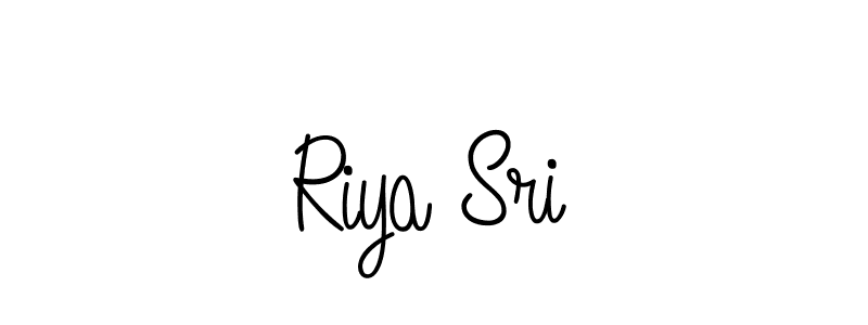 Make a beautiful signature design for name Riya Sri. With this signature (Angelique-Rose-font-FFP) style, you can create a handwritten signature for free. Riya Sri signature style 5 images and pictures png