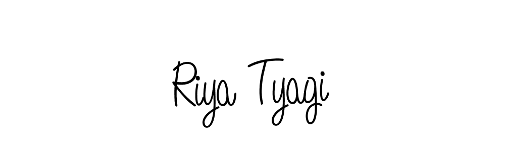 This is the best signature style for the Riya Tyagi name. Also you like these signature font (Angelique-Rose-font-FFP). Mix name signature. Riya Tyagi signature style 5 images and pictures png