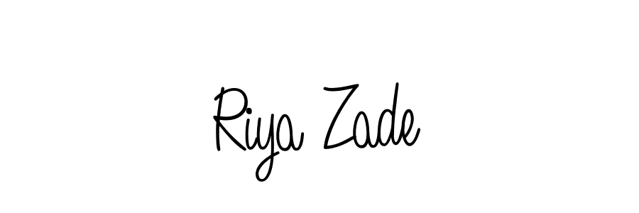 Check out images of Autograph of Riya Zade name. Actor Riya Zade Signature Style. Angelique-Rose-font-FFP is a professional sign style online. Riya Zade signature style 5 images and pictures png