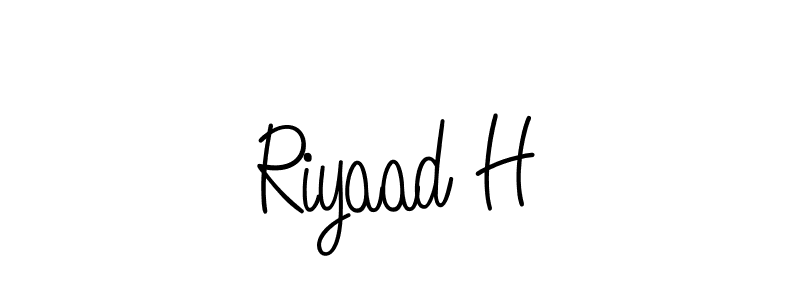 This is the best signature style for the Riyaad H name. Also you like these signature font (Angelique-Rose-font-FFP). Mix name signature. Riyaad H signature style 5 images and pictures png