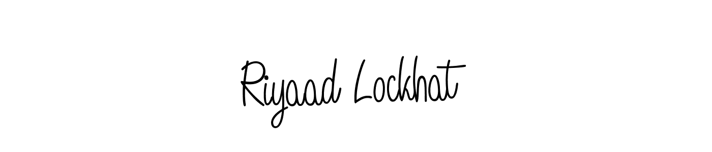 You can use this online signature creator to create a handwritten signature for the name Riyaad Lockhat. This is the best online autograph maker. Riyaad Lockhat signature style 5 images and pictures png