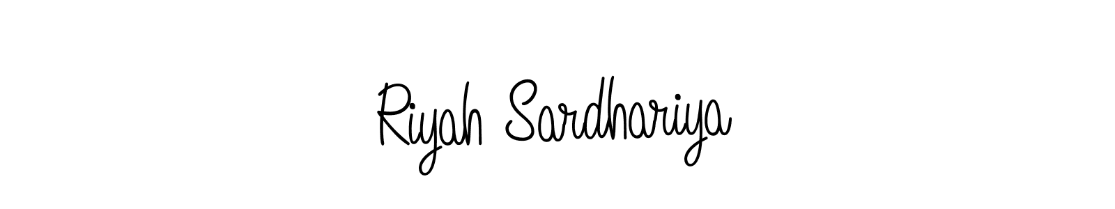 Also You can easily find your signature by using the search form. We will create Riyah Sardhariya name handwritten signature images for you free of cost using Angelique-Rose-font-FFP sign style. Riyah Sardhariya signature style 5 images and pictures png