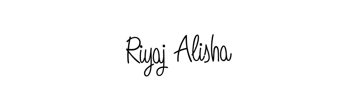 This is the best signature style for the Riyaj Alisha name. Also you like these signature font (Angelique-Rose-font-FFP). Mix name signature. Riyaj Alisha signature style 5 images and pictures png