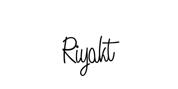 Make a beautiful signature design for name Riyakt. Use this online signature maker to create a handwritten signature for free. Riyakt signature style 5 images and pictures png