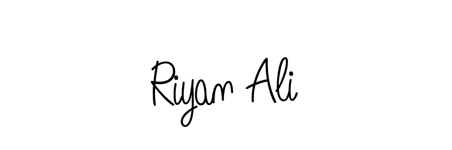 Make a beautiful signature design for name Riyan Ali. Use this online signature maker to create a handwritten signature for free. Riyan Ali signature style 5 images and pictures png