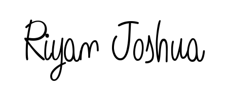 A dynamic signature style for Riyan Joshua using Angelique-Rose-font-FFP script. Designed to look authentic, handwritten, and professional. Riyan Joshua signature style 5 images and pictures png