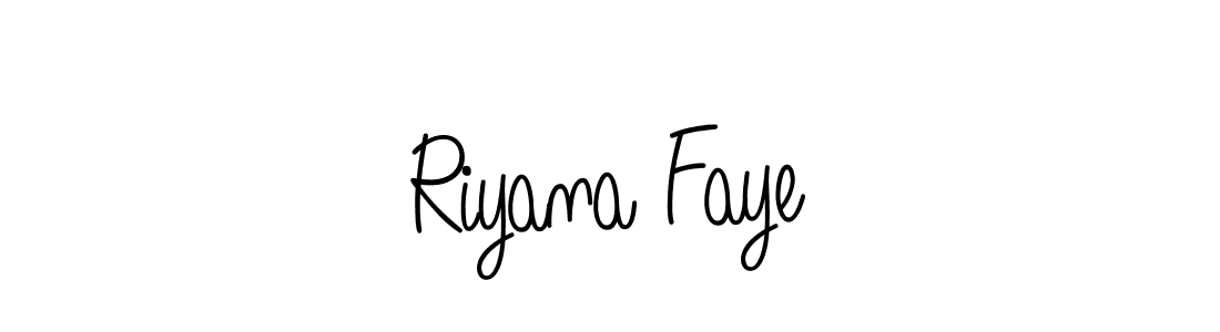 Here are the top 10 professional signature styles for the name Riyana Faye. These are the best autograph styles you can use for your name. Riyana Faye signature style 5 images and pictures png