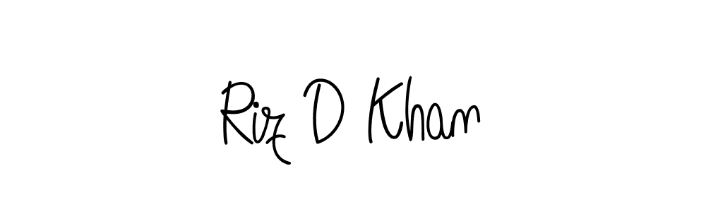 It looks lik you need a new signature style for name Riz D Khan. Design unique handwritten (Angelique-Rose-font-FFP) signature with our free signature maker in just a few clicks. Riz D Khan signature style 5 images and pictures png