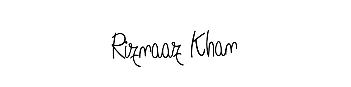 Make a short Riznaaz Khan signature style. Manage your documents anywhere anytime using Angelique-Rose-font-FFP. Create and add eSignatures, submit forms, share and send files easily. Riznaaz Khan signature style 5 images and pictures png