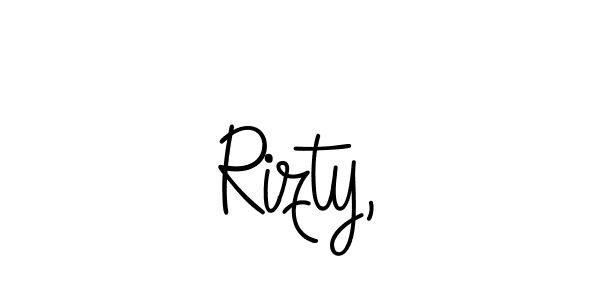 Once you've used our free online signature maker to create your best signature Angelique-Rose-font-FFP style, it's time to enjoy all of the benefits that Rizty, name signing documents. Rizty, signature style 5 images and pictures png