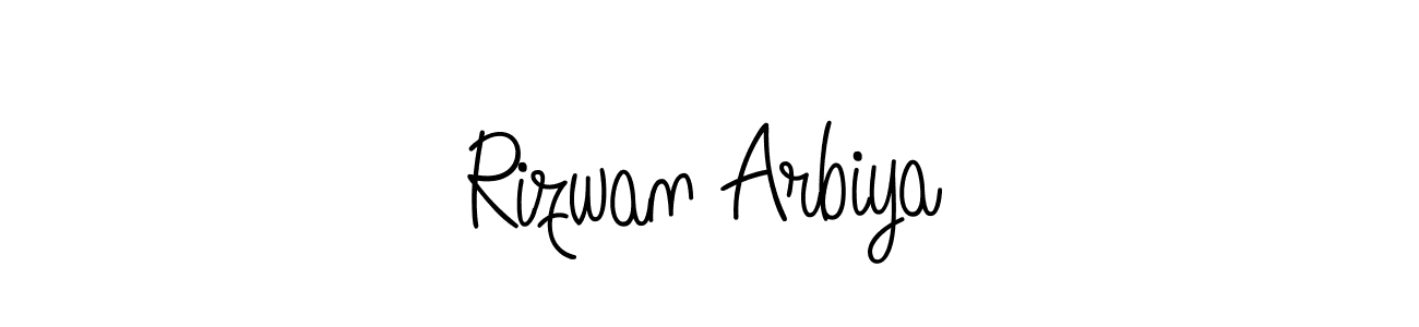 Also You can easily find your signature by using the search form. We will create Rizwan Arbiya name handwritten signature images for you free of cost using Angelique-Rose-font-FFP sign style. Rizwan Arbiya signature style 5 images and pictures png