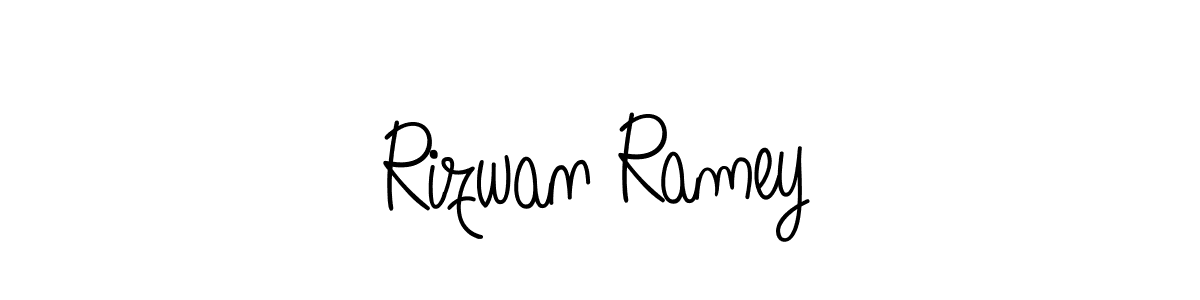 How to make Rizwan Ramey signature? Angelique-Rose-font-FFP is a professional autograph style. Create handwritten signature for Rizwan Ramey name. Rizwan Ramey signature style 5 images and pictures png