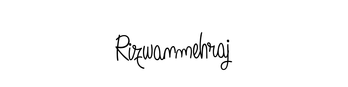 Rizwanmehraj stylish signature style. Best Handwritten Sign (Angelique-Rose-font-FFP) for my name. Handwritten Signature Collection Ideas for my name Rizwanmehraj. Rizwanmehraj signature style 5 images and pictures png