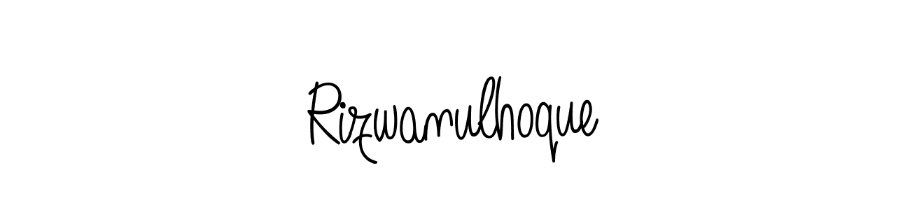 How to make Rizwanulhoque signature? Angelique-Rose-font-FFP is a professional autograph style. Create handwritten signature for Rizwanulhoque name. Rizwanulhoque signature style 5 images and pictures png