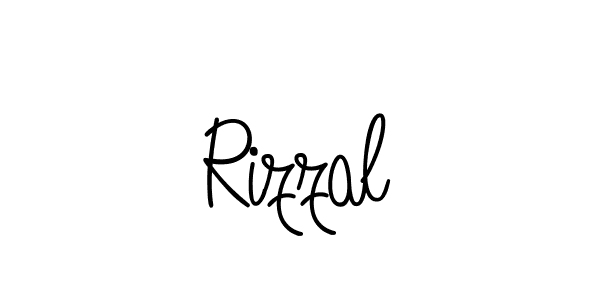 Also You can easily find your signature by using the search form. We will create Rizzal name handwritten signature images for you free of cost using Angelique-Rose-font-FFP sign style. Rizzal signature style 5 images and pictures png