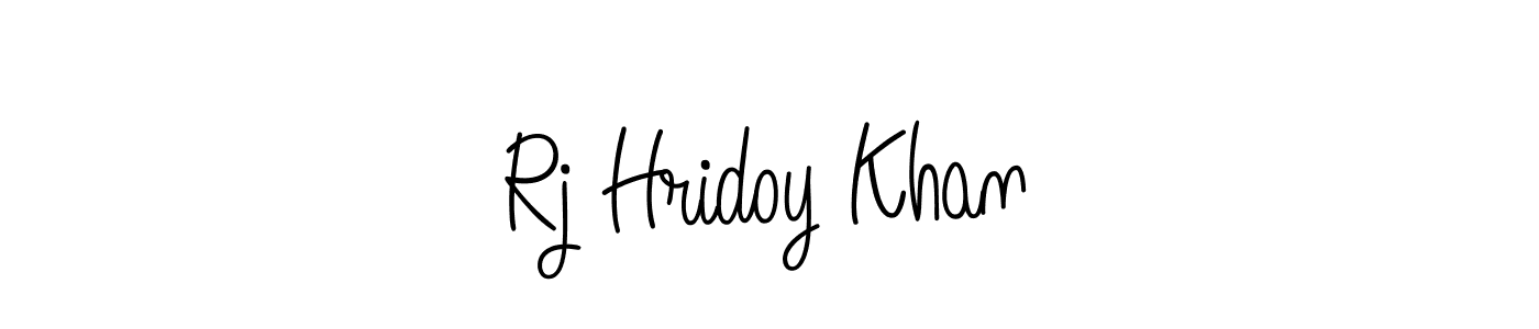 Make a short Rj Hridoy Khan signature style. Manage your documents anywhere anytime using Angelique-Rose-font-FFP. Create and add eSignatures, submit forms, share and send files easily. Rj Hridoy Khan signature style 5 images and pictures png