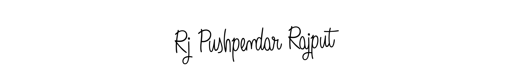 Once you've used our free online signature maker to create your best signature Angelique-Rose-font-FFP style, it's time to enjoy all of the benefits that Rj Pushpendar Rajput name signing documents. Rj Pushpendar Rajput signature style 5 images and pictures png