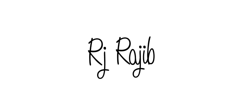 You can use this online signature creator to create a handwritten signature for the name Rj Rajib. This is the best online autograph maker. Rj Rajib signature style 5 images and pictures png