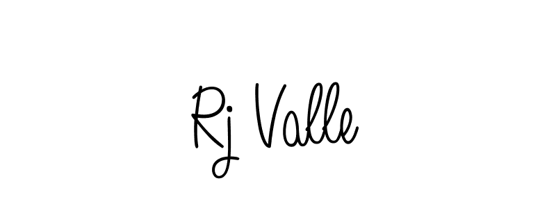 How to Draw Rj Valle signature style? Angelique-Rose-font-FFP is a latest design signature styles for name Rj Valle. Rj Valle signature style 5 images and pictures png